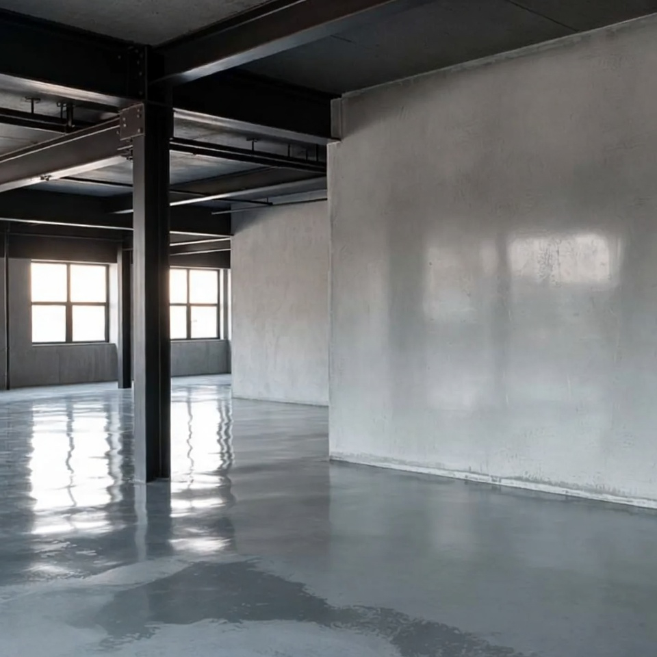 Microcement - Industrial Loft