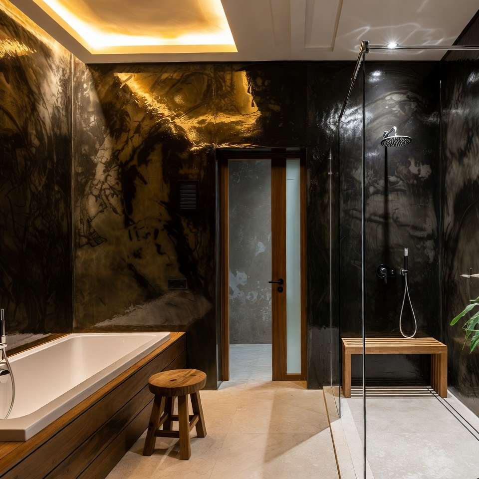 Tadelakt - Spa Bathroom